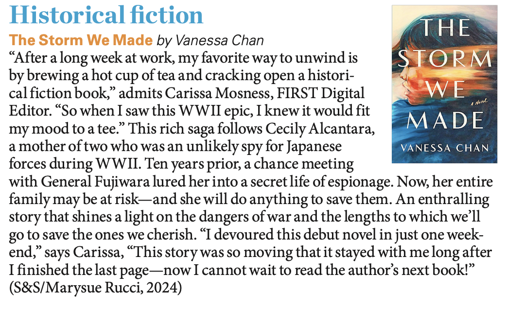Book Review ‘The Storm We Made’ by Vanessa Chan Carissa