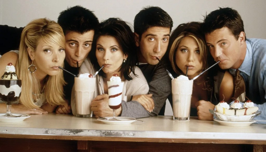 Rare Behind-the-Scenes Photos from the ‘Friends’ Set That Will Make You Laugh, Cry and Say&nbsp;‘Pivot!’